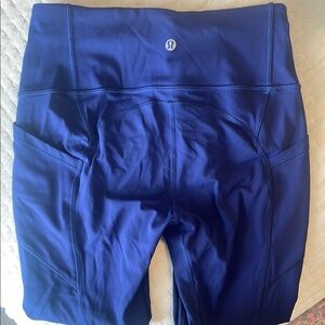 lululemon athletica Blue Leggings